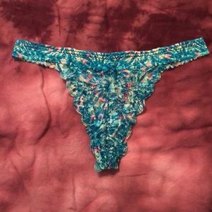Victoria secret pink thong size medium